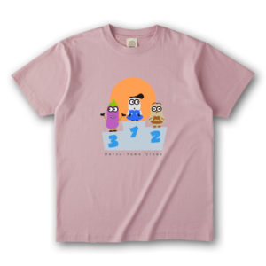 Hatsu-Yume Vibes T-shirt Pink